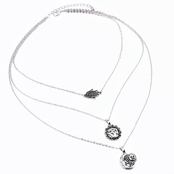 🔴5/$15⚠️𝗖𝗟𝗘𝗔𝗥𝗔𝗡𝗖𝗘⚠️3 Layered Choker NEW - Picture 4 of 8